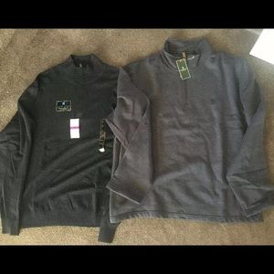 Tricots St Raphael, G.H. Bass Mens 1/4 Zip XXL